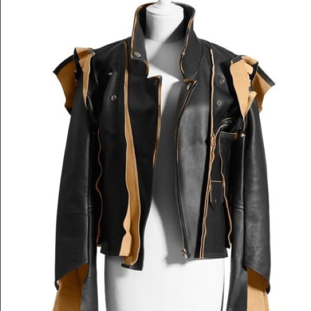 H&M Margiela Collection Leather Jacket